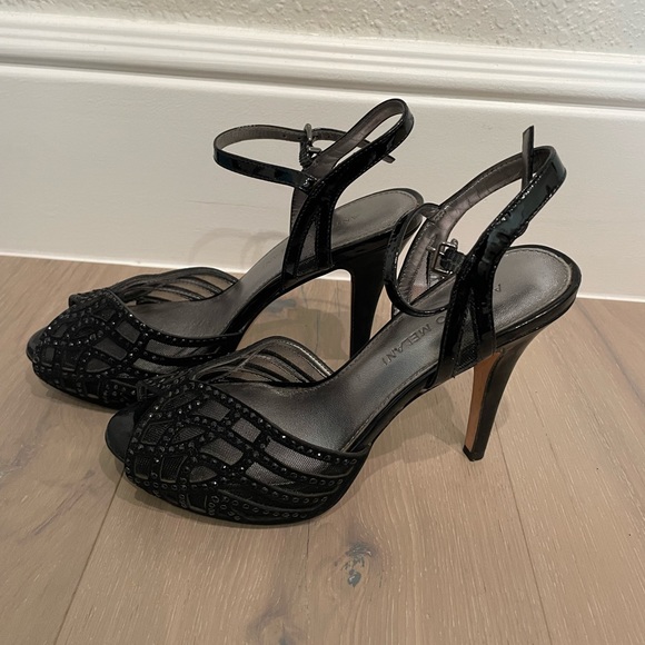 Black sparkly heel size 6 - Picture 2 of 6